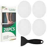 Non Slip Bathtub Stickers 28 PCS Adhesive Anti Slip Shower Stickers for Bath Tub,Bathroom,Stairs wit