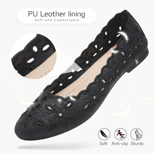 Shupua Womens Flats Ballet Flats for Women Comfortable Slip on Dress Shoes by Shupua - Used condition - Image 6