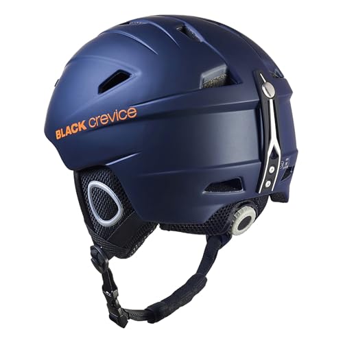 Black Crevice Skihelm Kitzbühel I Ski-Helm in sportlichem Design I Skihelm Herren & Damen I Skihelm...