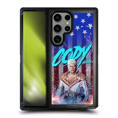 Coque Cody Rhodes WWE Samsung S23 Ultra 5G étui antichoc blindé robuste rigide antichocs