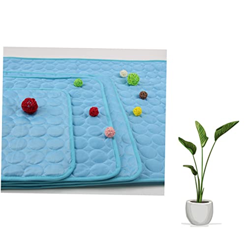 FUOYLOO Tapete de resfriamento para cães almofada de resfriamento para cama pet tapete frio para cãe