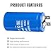 ZOWZEA 300uF/MFD CD60 Motor Start Capacitor 250VAC 50/60Hz for Electric Motor Starting 2 Pack