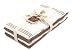 Sticky Toffee Cotton Terry Kitchen Dish Towel, Brown, 4 Pack, 28 in x 16 in