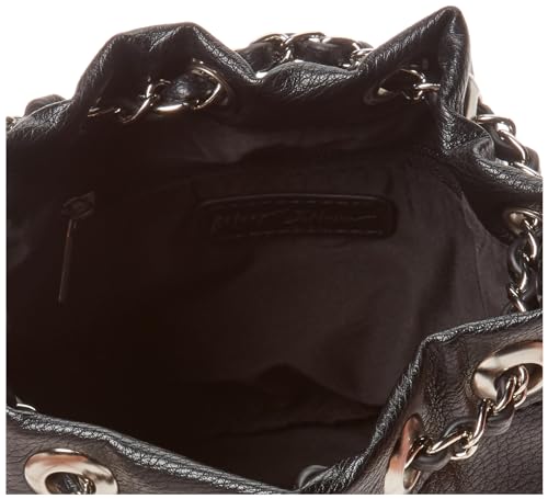 Betsey Johnson Fringe Benefits Bucket Crossbody