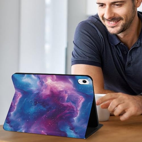 Coque iPad 10,9 pouces antichoc imprimé nuage antirayure - 2