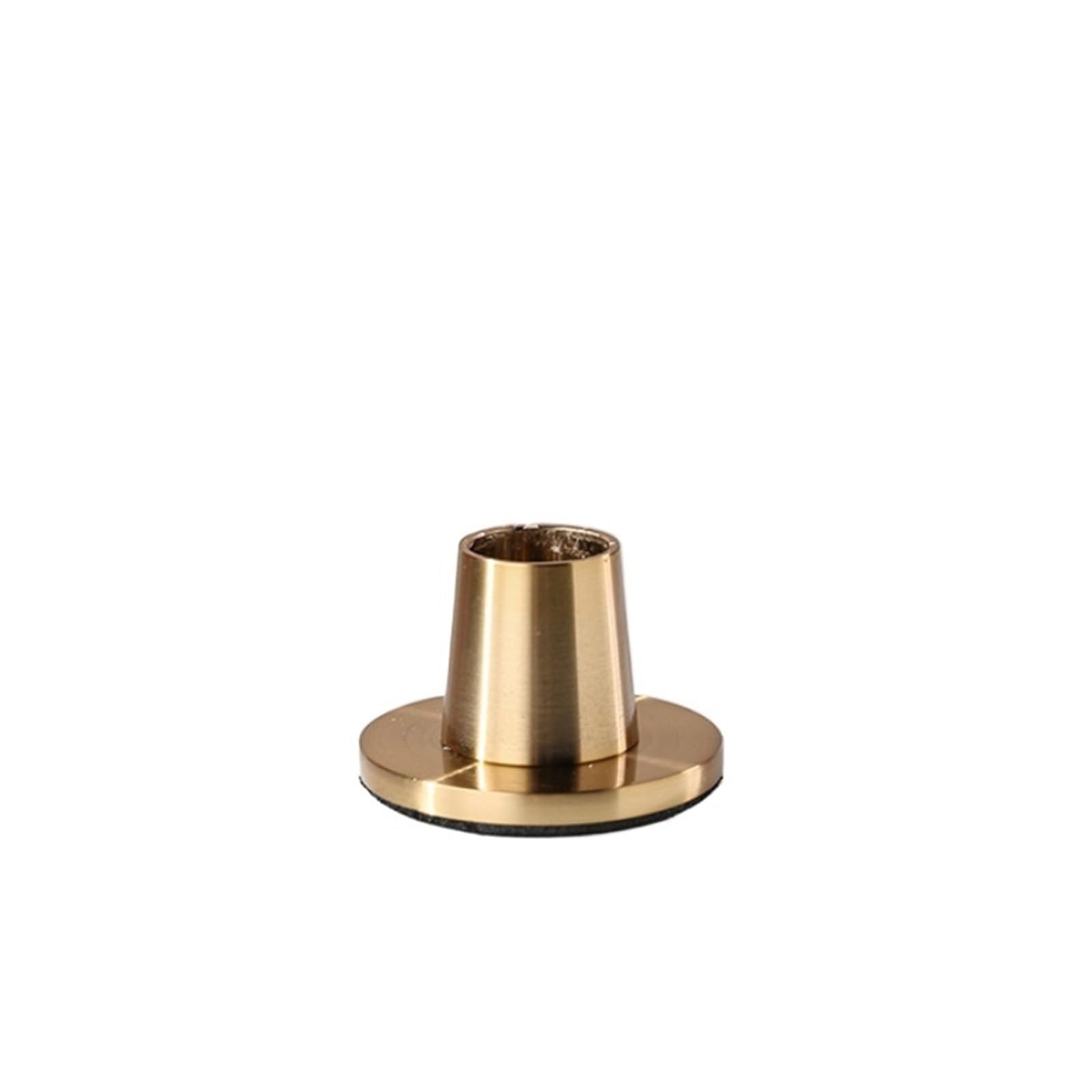 Candle Holders Modern Metal Candle Holder Golden/Black Candlestick for Wedding Party Festival Candelabra Home Decor(Golden S)