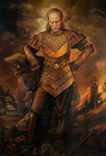 Vigo The Carpathian Ghostbusters Painting Movie Poster Frameless Gift 12"x 18" (30cm x 46cm)