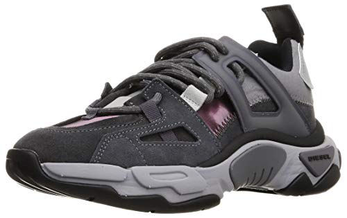 Diesel Men's Skipper S-Kipper Low Trek II Sneakers, Eiffel Tower, 7