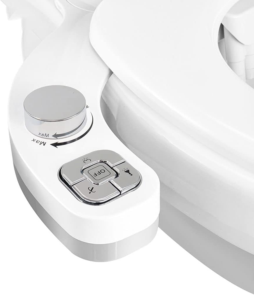 Bidet Toilet Seat Attachment Sprayer Funtions Ass Shower Hygienic Wash For Bathroom