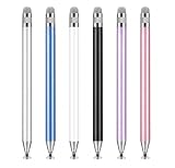 6 PCS Stylus Pen for Touchscreen, 2in1 Universal Stylus for Nintendo Switch