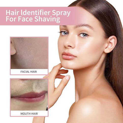 Hair Identifier Spray for Face Shaving - Hair Removal Kit