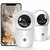【Instalación Sencilla y Garantía sin Preocupaciones】 La cámara WiFi de interior YESNAMO es plug and play e incluye un cable de conexión de 2 metros, para que puedas instalarla fácilmente donde quieras. Además, la cámara de seguridad WiFi inalámbrica YESNAMO ofrece 90 días de devolución gratuita, 2 años de garantía y asistencia técnica las 24 horas
