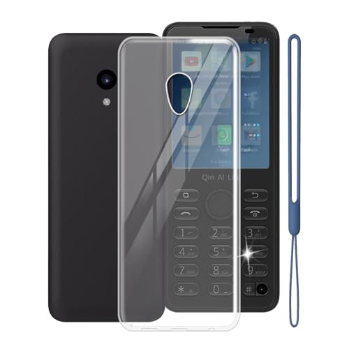 KJYFOANI Funda para Duoqin F21 Pro+, Ultrafino TPU Estuche Protector, Transparente Bumper Cover Suave Silicona Case, Anti-Arañazos Cáscara para Duoqin F21 Pro+ (2.80') - Cristal