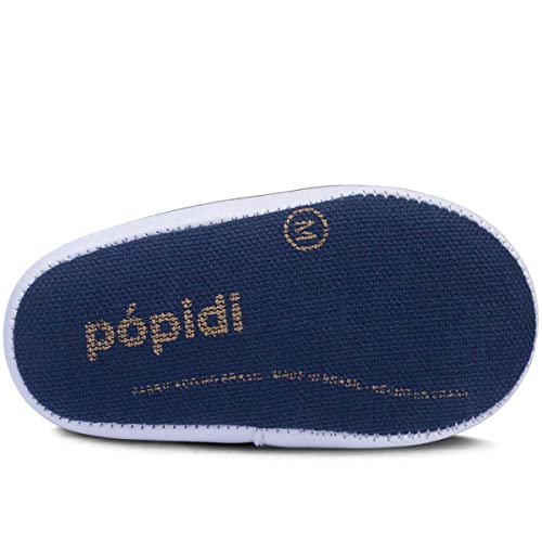 Tênis Slip On Bebê Calce Facil 01.09 (G, Marinho)