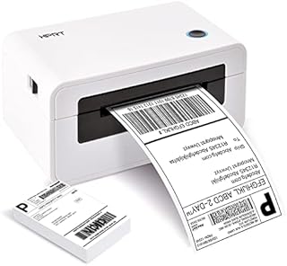 HPRT Thermal Label Printer, USPS Shipping Label Printer for Shipping Packages, Desktop Inkless Printer, Support Amazon, Shopify, UPS Mailing, Barcode, Sticker, Mailing Business