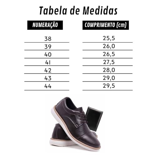 Kit Sapato Masculino Casual Oxfdord Polo State Heros com Carteira (39, Marrom)