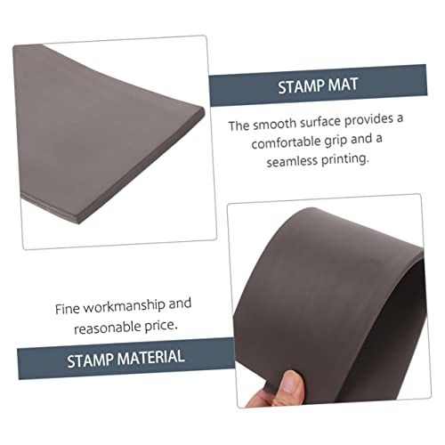 2 Unidades almofada carimbo fornecimento fabricação selos carimbo bloco Gravação carimbos tapete par