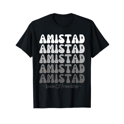 AMISTAD, House of Friendship, RCA Friendly School Spirit Camiseta