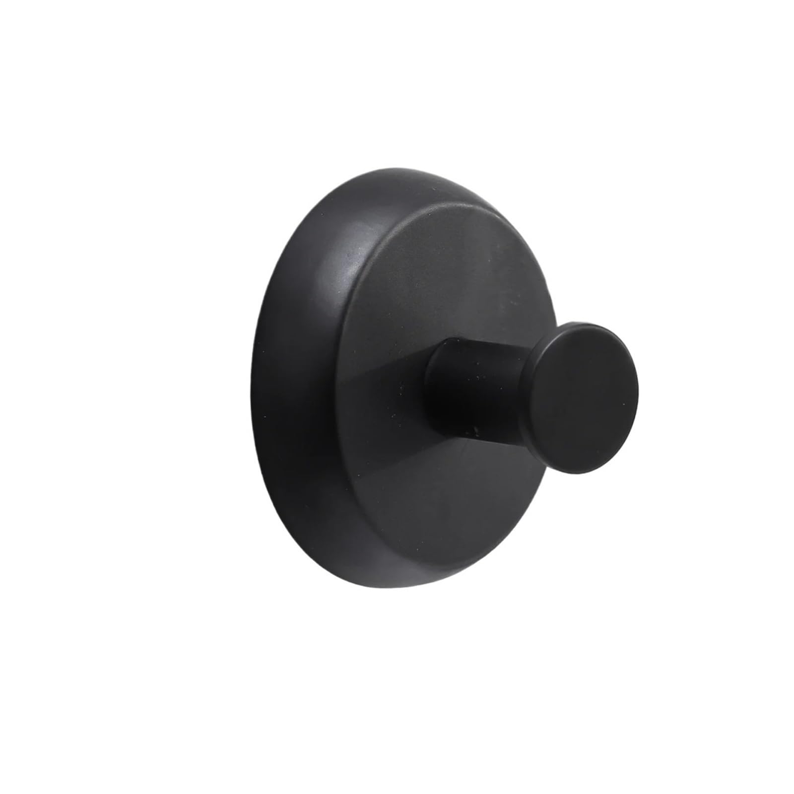 YUSUZH 8Pcs Stainless Steel Suction Cup Hook Waterproof Wall Mount Hooks Punch-Free Reusable Kitchen Bath Hanger Towel Clothes for Bathroom & Kitchen(Black)