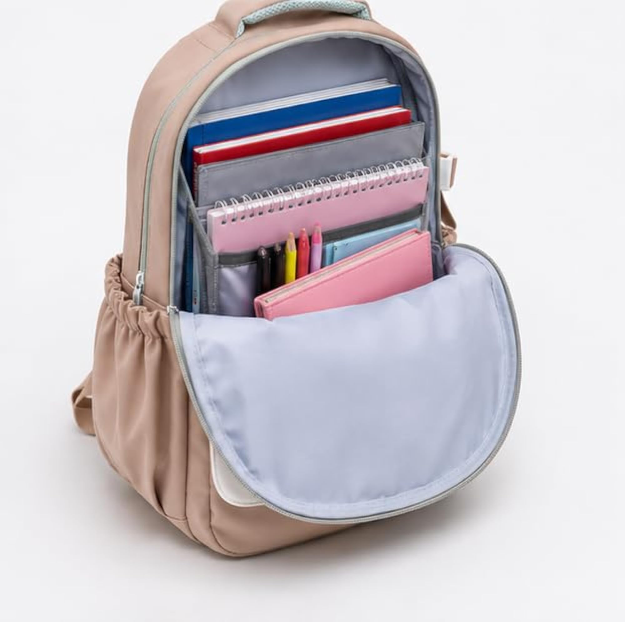 Kids School Backpack with Mini Pouch & Bottle Pocket, Unisex