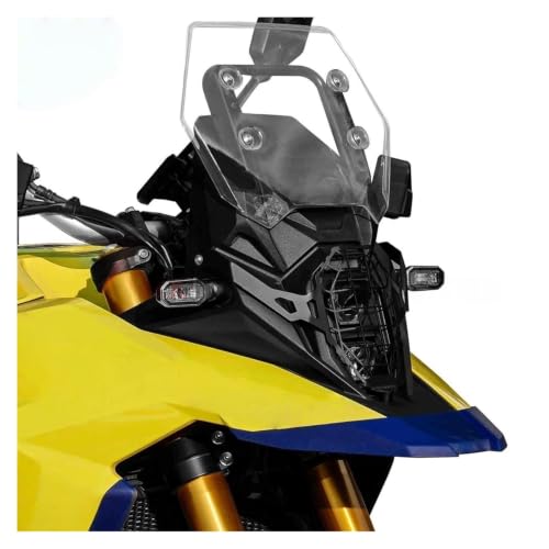 Couvercle de protection de calandre de phare pour V-Strom 800 DE en acier rigide - 5