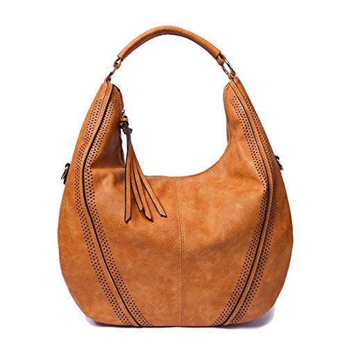 Artwell Damen Handtasche Geldbörse Leder Schultertasche Tragegriff Handtasche Designer Damen Geldbörse Crossbody Bag Cover