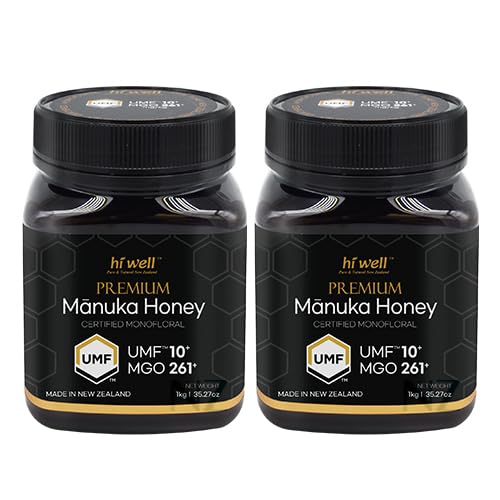 Miel Manuka Premium Hi Well Pack de 2 x 1kg miniatura 1