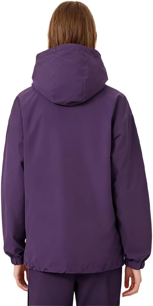 Men’s and Women’s Fashion Lightweight Packable Rain Jacket Hooded Waterproof Windbreaker (Rain Coats)