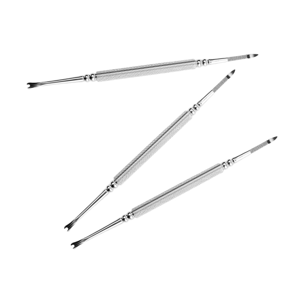 3pcs Stainless Steel Dead Skin Remover Manicure Tool Set