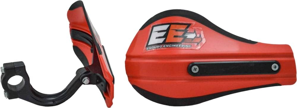 Enduro Engineering Composite Mount Moto Roost Deflector Handguards Red 53-226