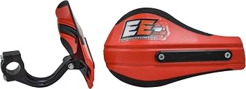 Enduro Engineering Composite Mount Moto Roost Deflector Handguards Red 53-226