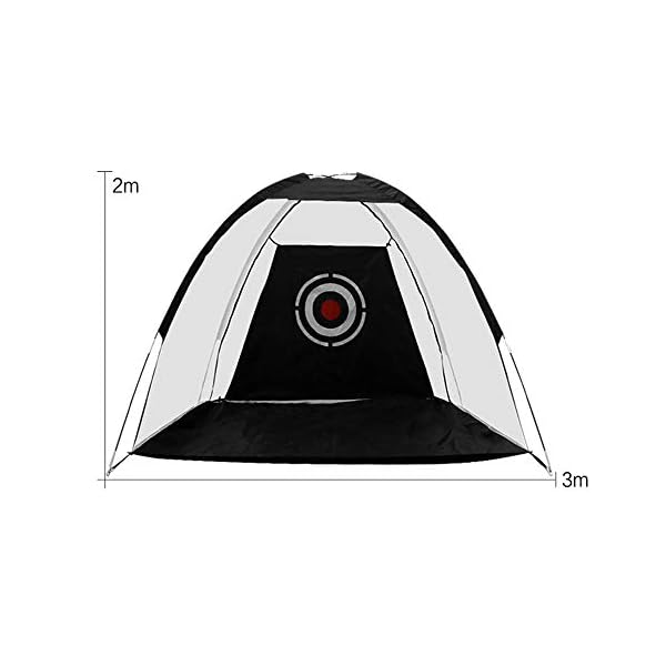 CHSEEO-4-en-1-Red-Jaula-para-Entrenamiento-de-Golf-Red-de-Practica-de-Golf-para-Golpes-de-Drive-Poniendo-Chipping-Lona-de-Practicas-de-Golf-para-Enganchar-y-Practicar-Deportes-al-Aire-Libre-3