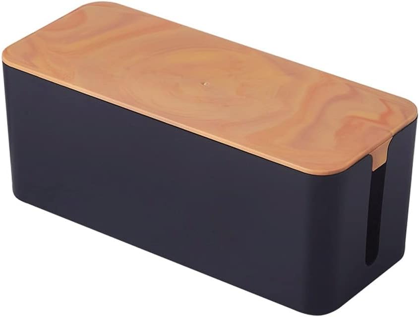 Plastic Wire Storage Box Power Line Storage CasesJunction Box Cable Tidy Storage Box Household image 2