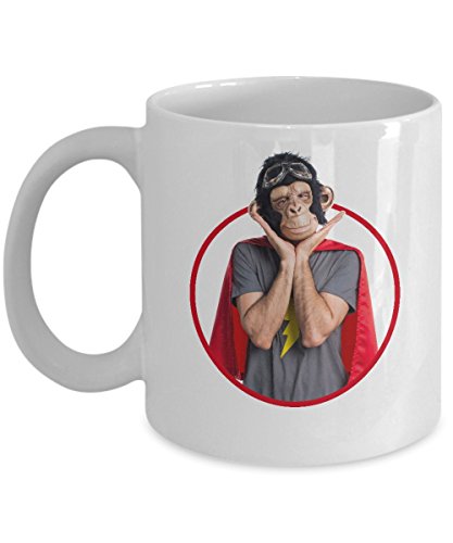 Gorilla Face Mug - Funny Animal Themed Gifts - 11 ...