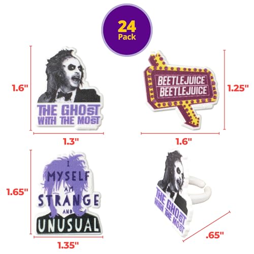 Kit cupcakes Beetlejuice contre décoration Halloween ratée | 24 décors express - 3