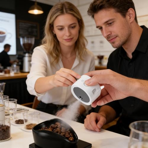 Botella de spray de café portátil de 30 ml recargable para agua 4