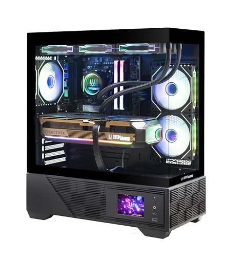 Image of ZOTAC MEK Gaming PC Desktop, NVIDIA GeForce RTX 5090 AMP Extreme Infinity 32GB GDDR7, Intel Ultra 9 285K Up to 5.7GHz, 32GB DDR5, 2TB NVMe SSD, 1200W Gold PSU, WiFi 6E, Bluetooth 5.3, Windows 11 Pro