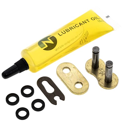 Image of NICHE Gold 520 X-Ring Chain 98 Links with Connecting Master Link