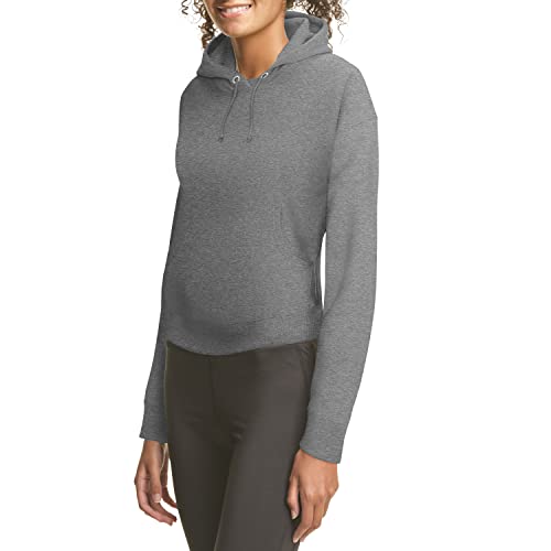 Hanes Women's Originals French Terry Cropped Hoodie, Pullover Hooded Sweatshirt3