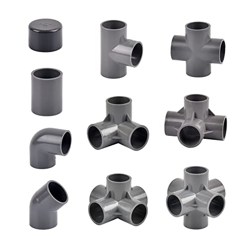 Adaptateur d'irrigation PVC à emboîter avec joint plastique étanche - 3