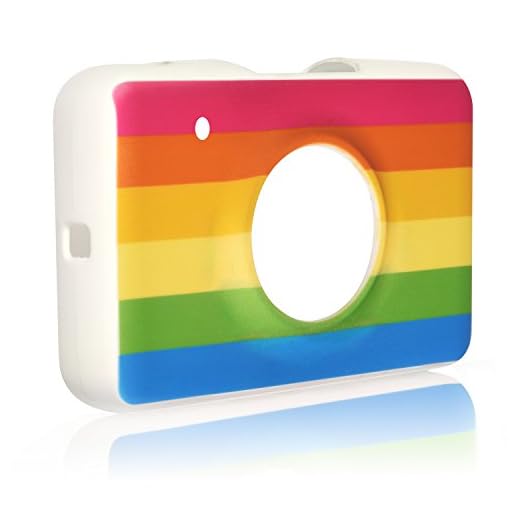 Polaroid Dual Protective Silicone Skin Snap & Snap Touch Instant Print Digital Camera (Color)