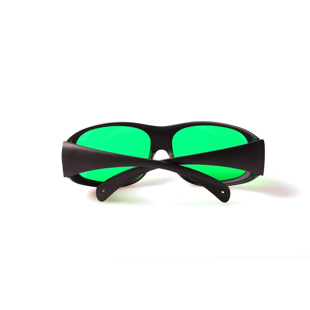 635nm 650nm 694nm 600-700nm 33# 0.D 6+ RHP-2 laserowe okulary ochronne czerwone laserowe ochronne przepuszczalność światła 30%