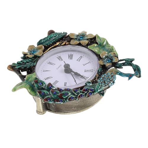 Reloj clásico vintage analógico sin necesidad de pilas con esfera de alta precisión 2