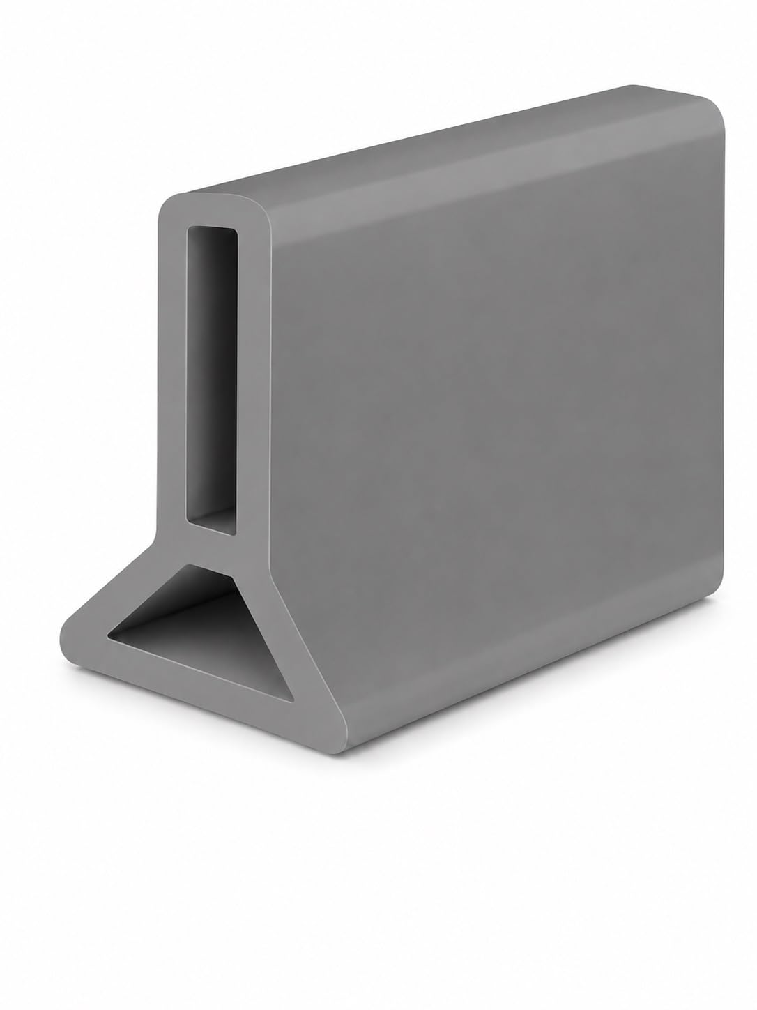 Barrage d'eau de seuil de douche anti-inondation silicone gris 140cm
