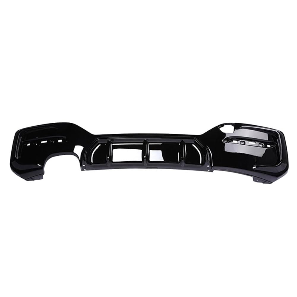 Diffuseur de pare-chocs arrière pour BMW Série 1 F20 2015-2019 en ABS noir brillant