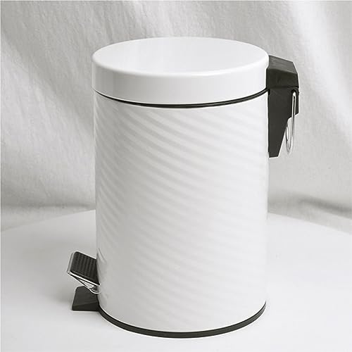 Caneca redonda simple con tapa para hogar miniatura 3