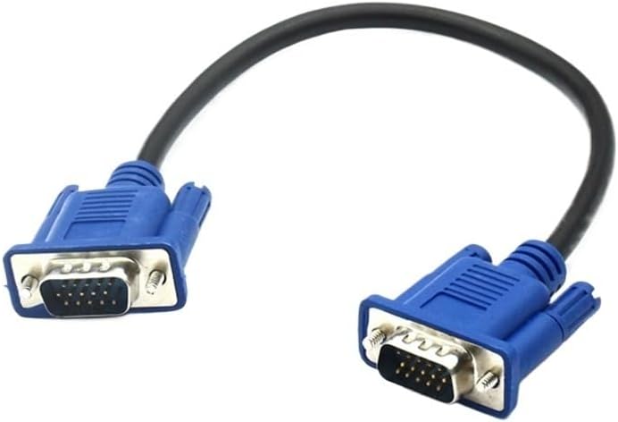 15Pin D-Sub Short Video Cable VGA Male to Male & Female Extended line 30cm 300CM 1.5m 5m for Computer TV Projector Monitor(VGA Male-Female,5m)