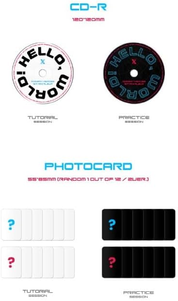 XDINARY HEROES Hello World 1st Mini Album 2p Set (2Photobooks)