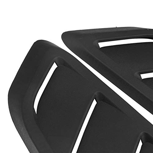 Yorten Capô Ventilador de Fluxo de Ar Colher lateral Capô Tampa Fender Lateral Decor Scoops Compatív