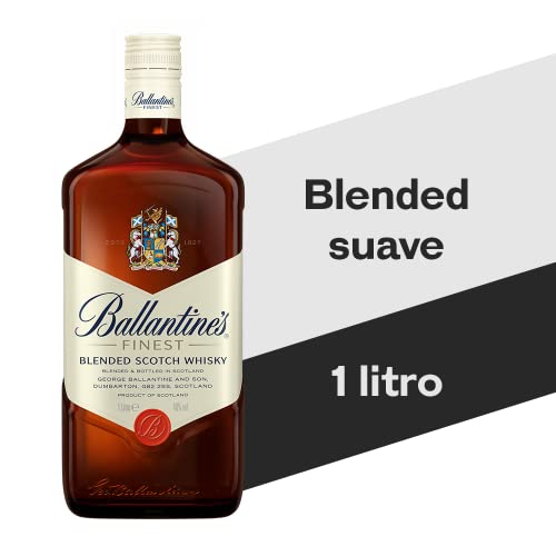 Ballantine's Whisky Finest Blended Escocês - 1 Litro